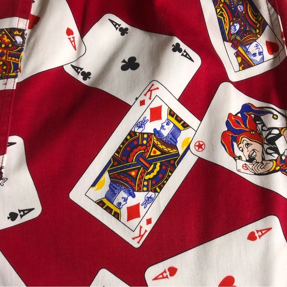 Moschino Vintage Playing Card Midi Skirt - Picture 4 of 6